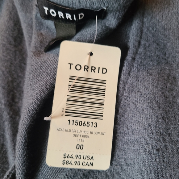 Grayish, Bluish V Neck Sweater Dress - Picture 3 of 5